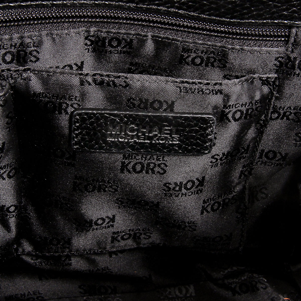 Michael Kors Womens Handbag VANNA 35T7GV3S3L BLACK