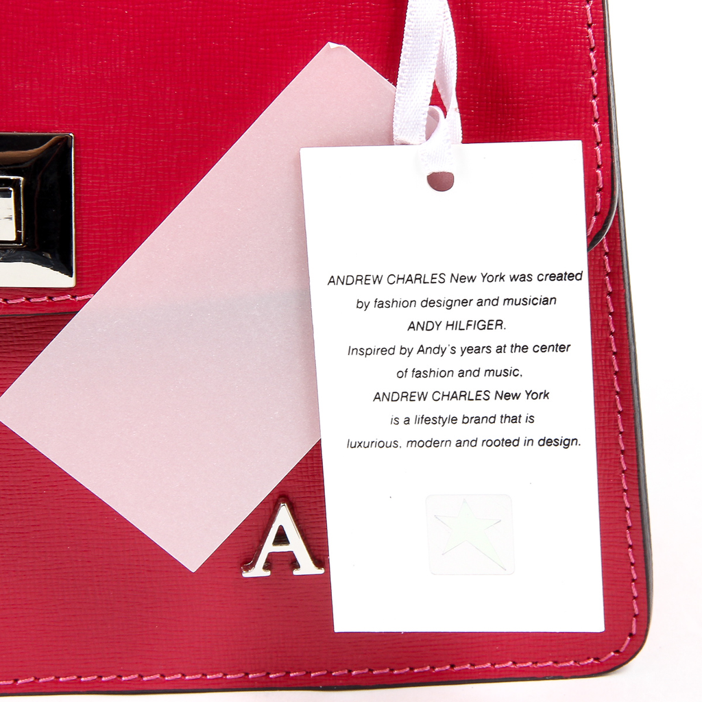 Andrew Charles Womens Handbag Fuxia MELODY