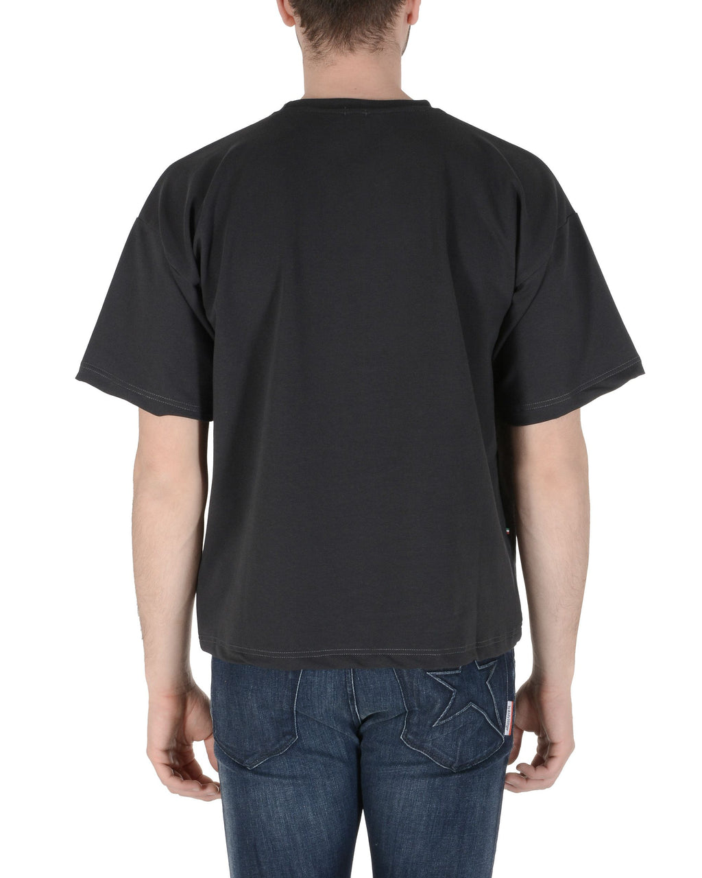 Camiseta Italia para hombre 19V69 Gris oscuro AZIR GRIS OSCURO