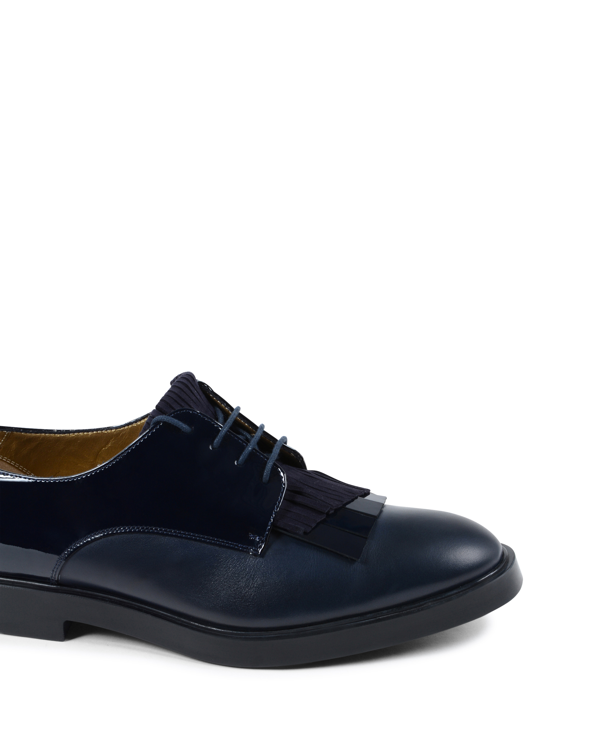 Fratelli Rossetti Womens Lace Up Shoe Multicolor 66094 GLOSS NERO