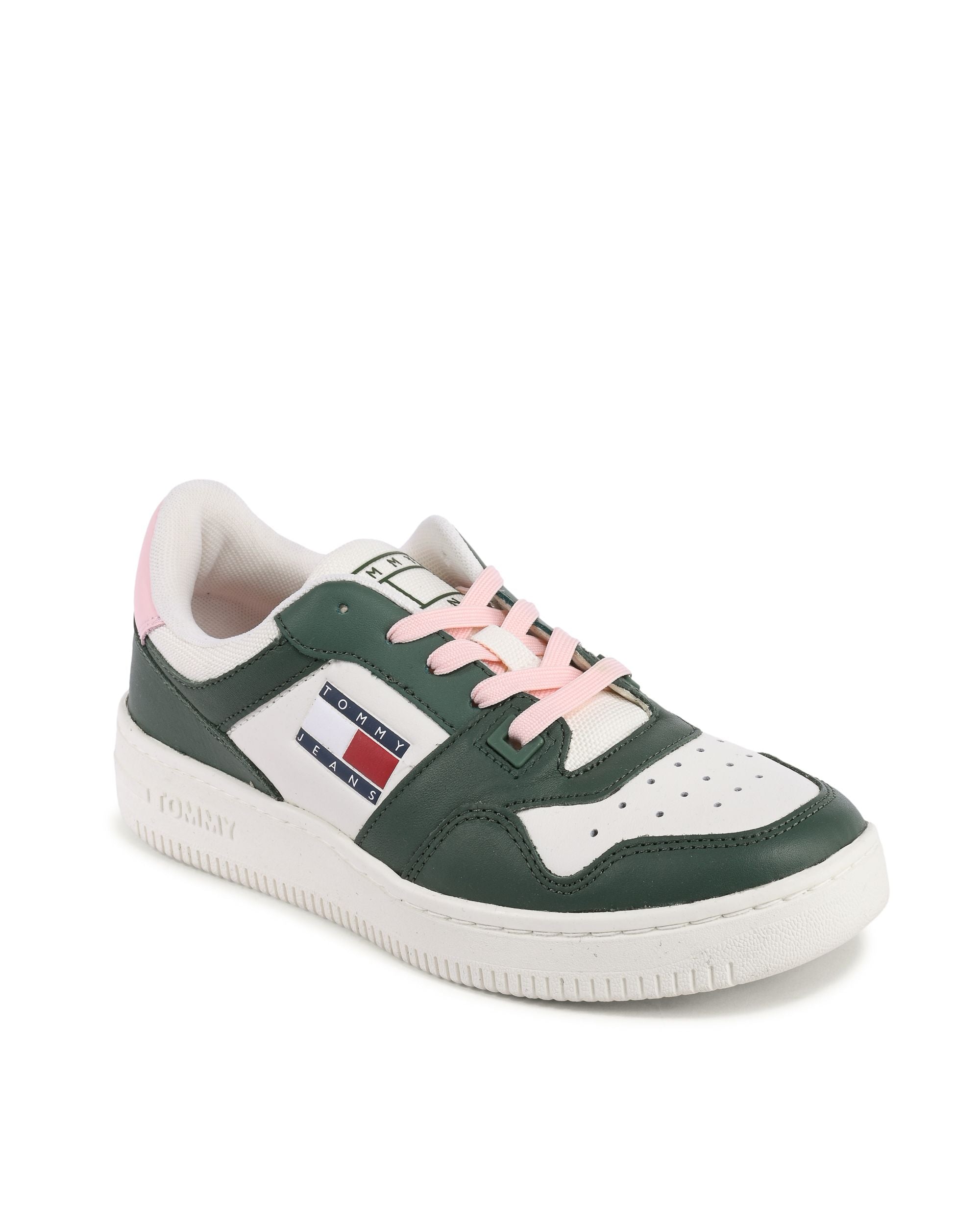 Zapatillas Tommy Hilfiger para mujer, color verde, EN0EN02204MBG