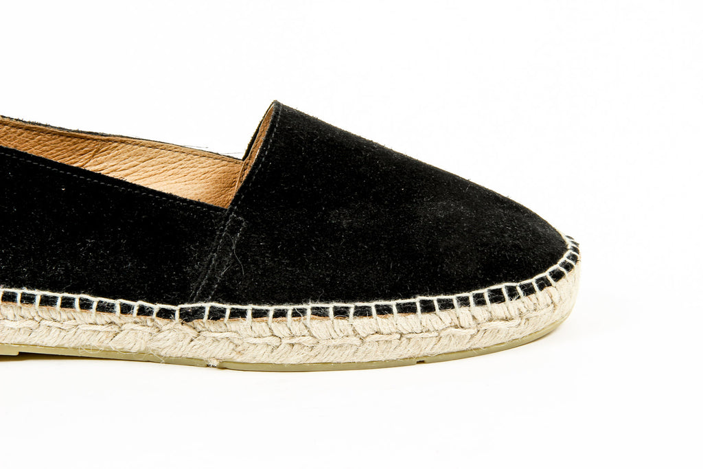 Alpargatas Sun Z para hombre PAULO SUEDE BLACK