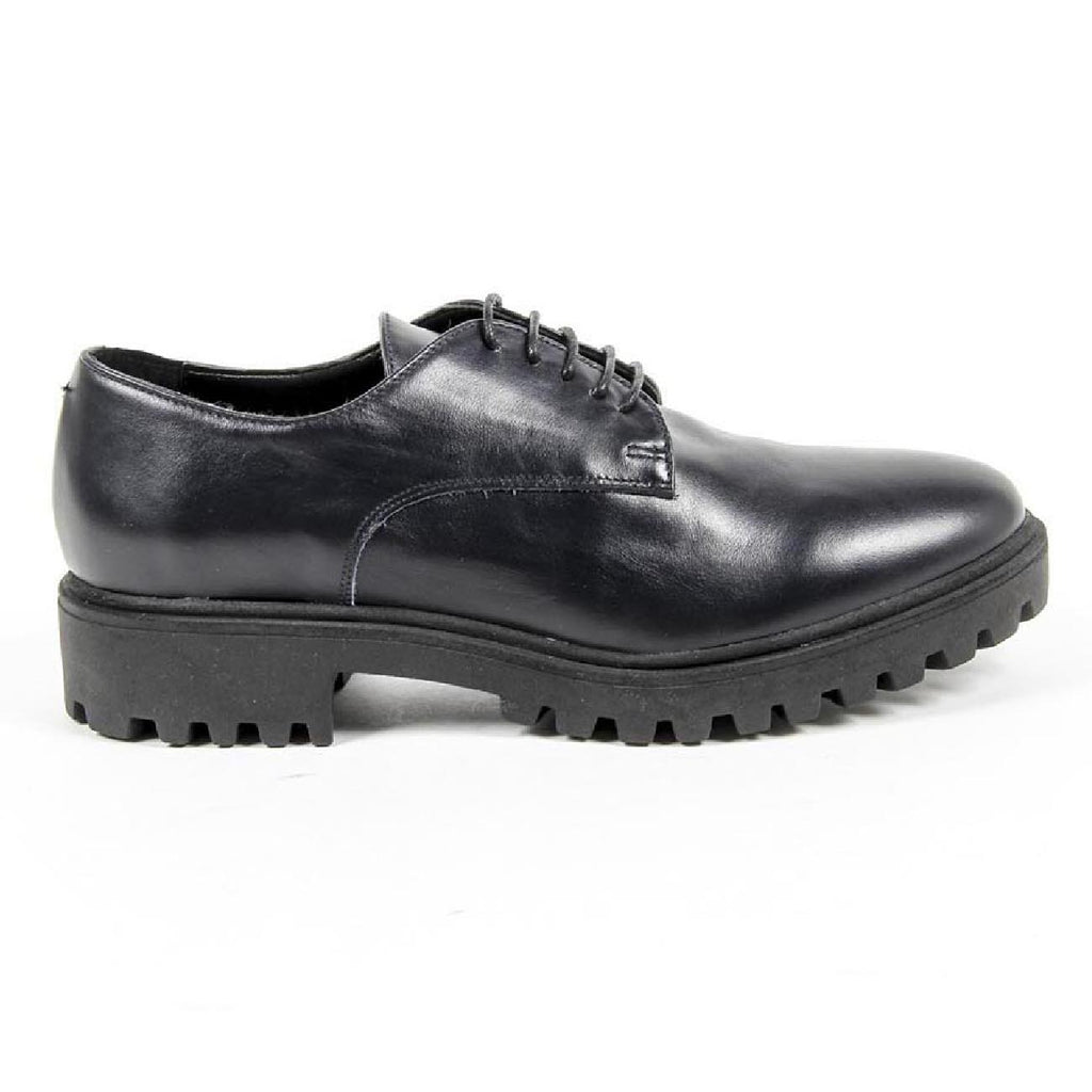 V 1969 Italia Zapato con cordones para mujer C01 VITELLO BLU
