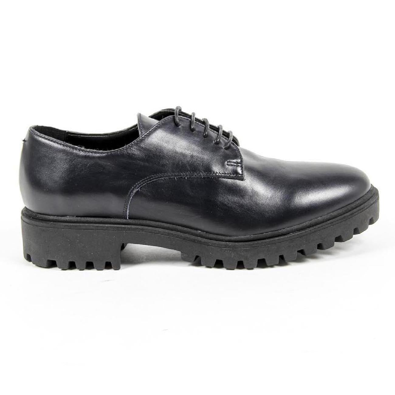 V 1969 Italia Zapato con cordones para mujer C01 VITELLO BLU