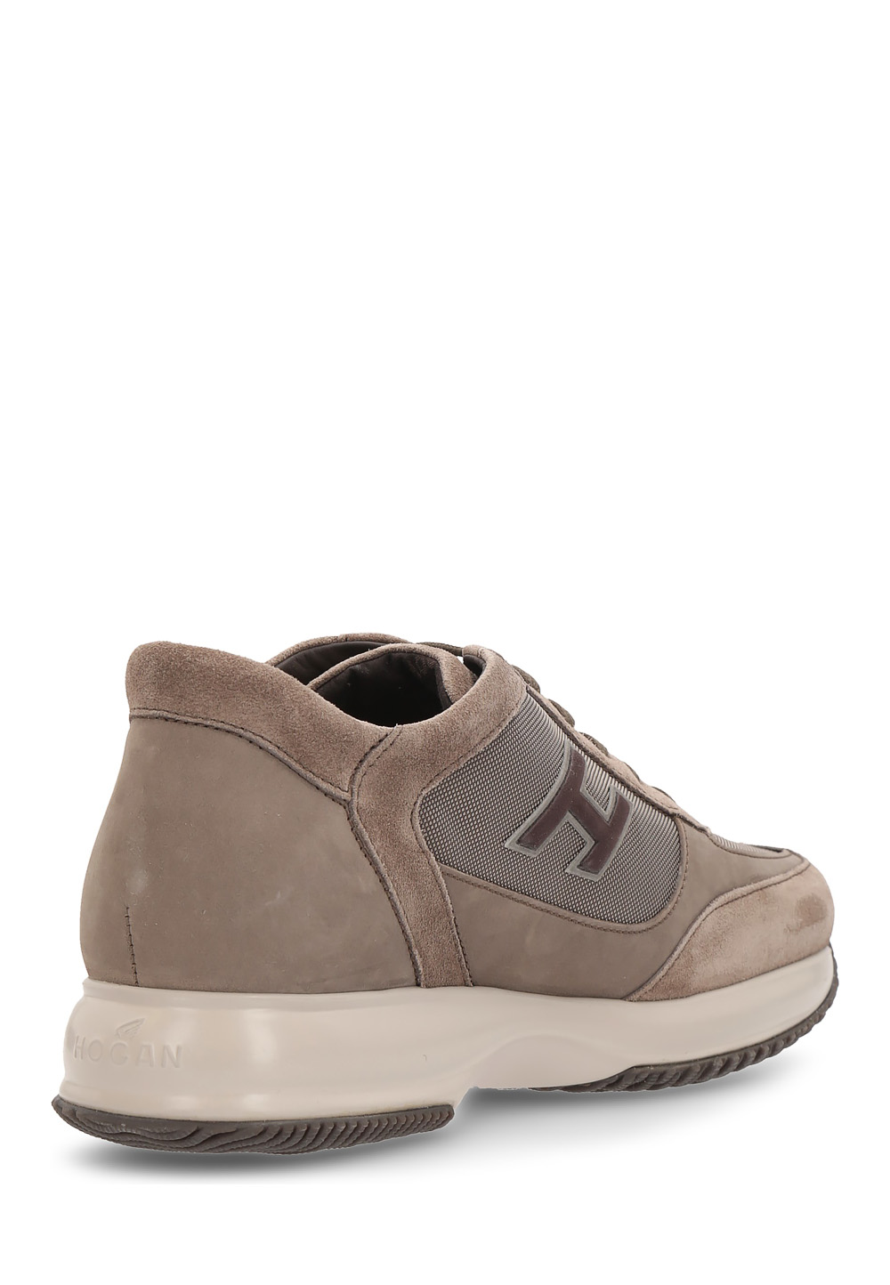 Hogan Mens Sneaker Beige Interactive HXM00N0Q10111T9468X