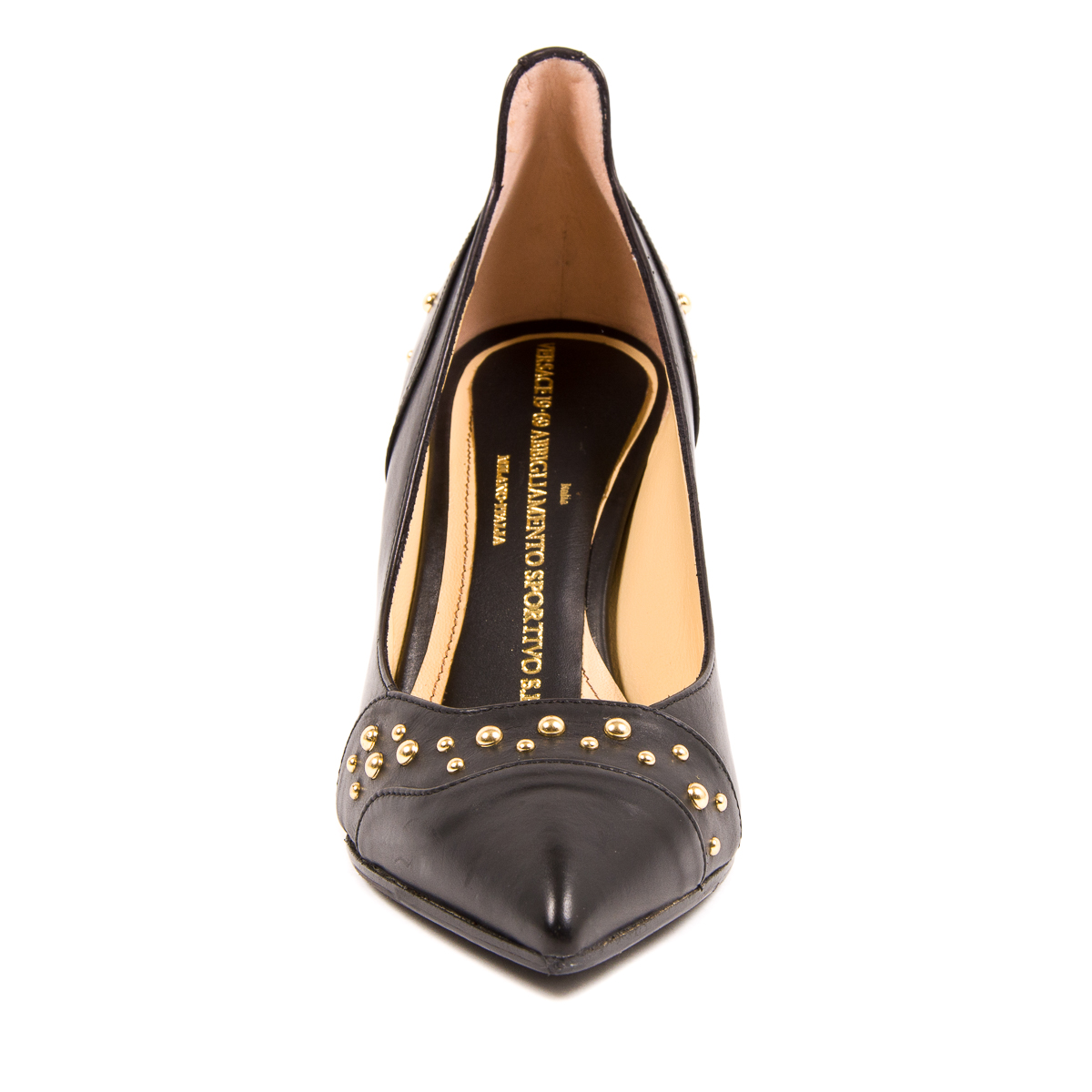 V 1969 Italia Zapatos de salón para mujer negros BERNA