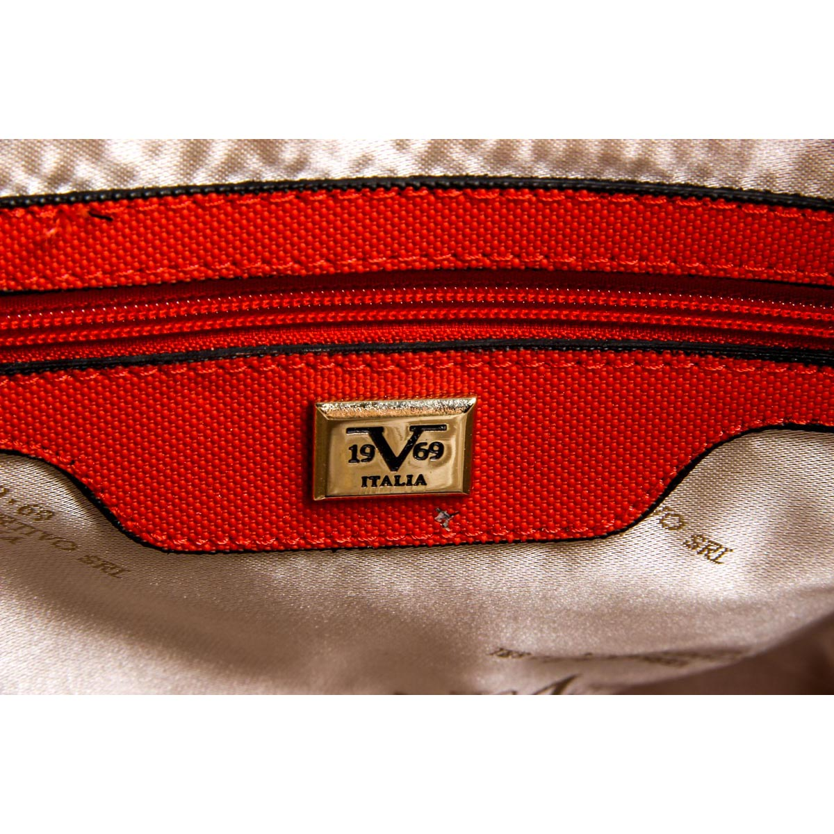 Bolso de mano para mujer V 1969 Italia V1969001B ROJO