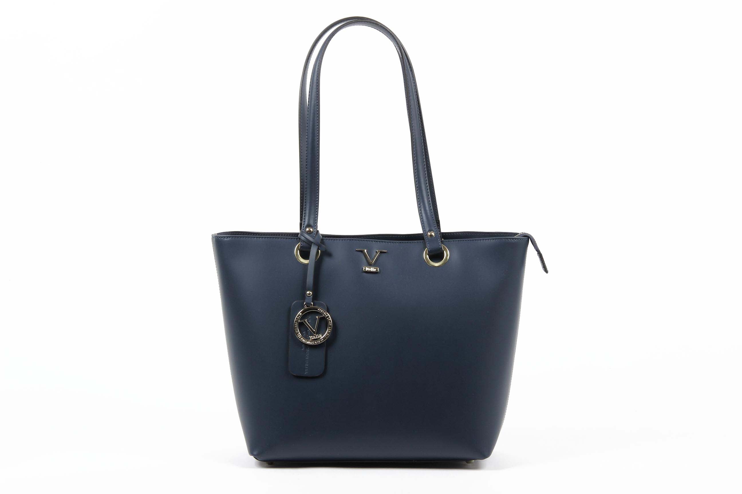 Bolso de mano para mujer V 1969 Italia V009 RUGA BLU