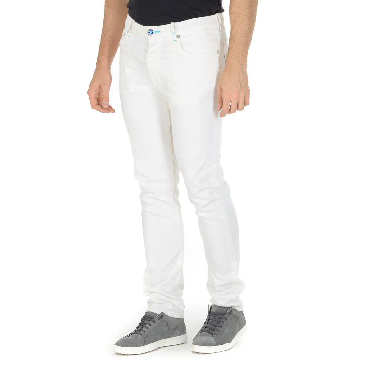 Jacob Cohen Mens Pants J688 White