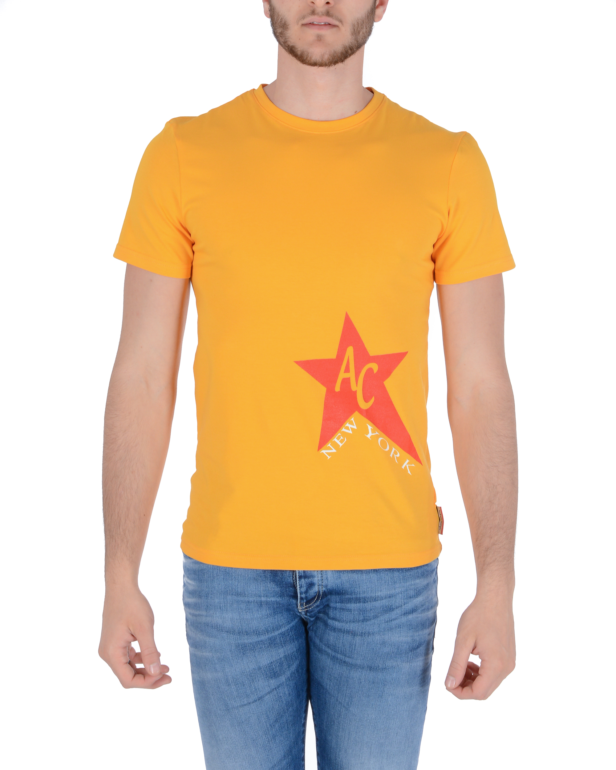 Camiseta para hombre Andrew Charles KEITA AMARILLA S6
