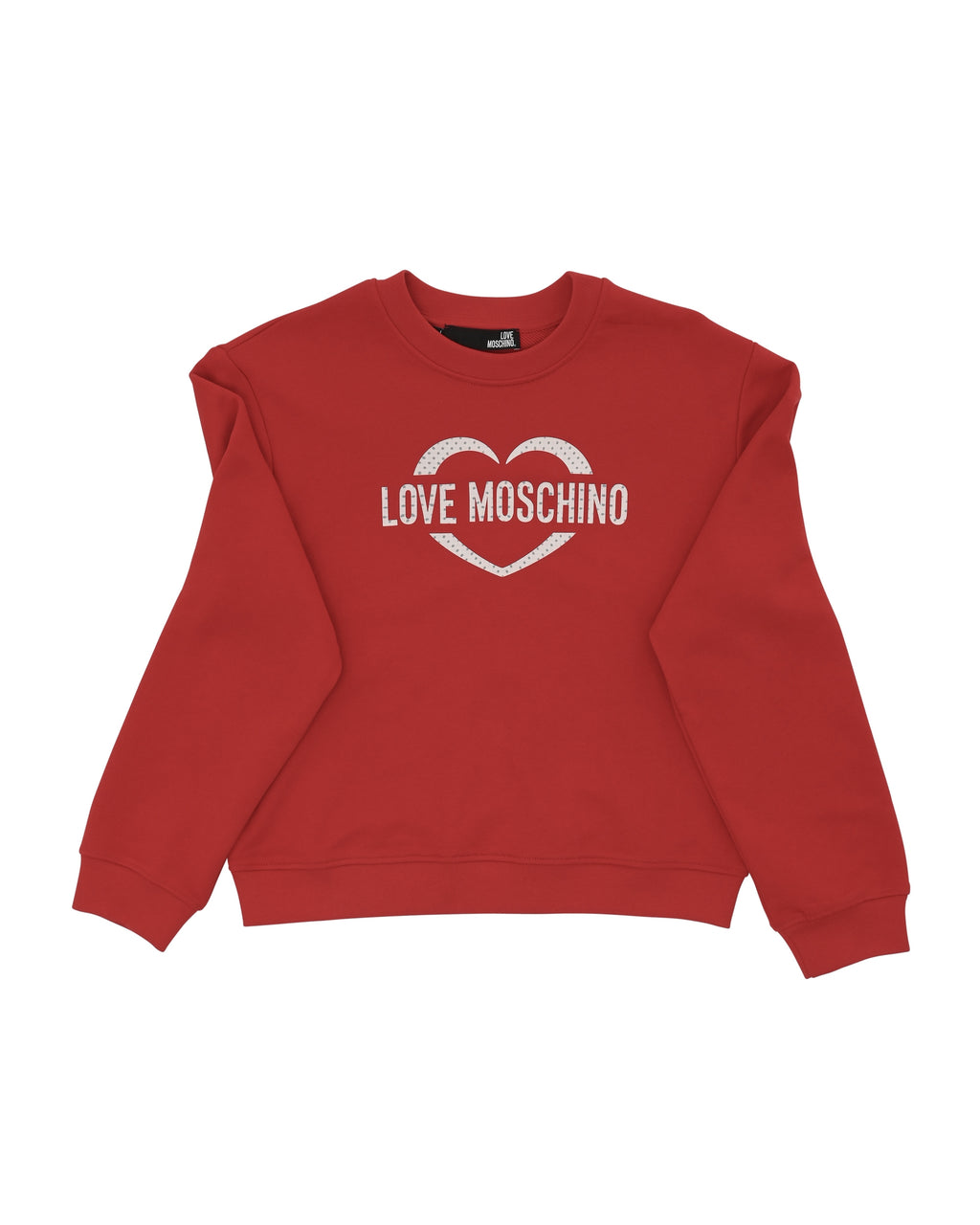 Sudadera Love Moschino para mujer W 6 306 55 M 4055 O97 ROJO