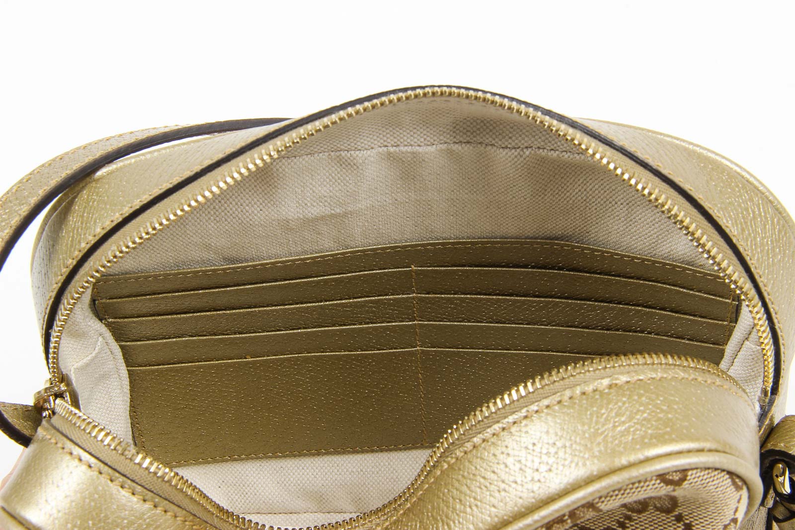Bolso bandolera Gucci Bree Original GG Canvas Mini para mujer