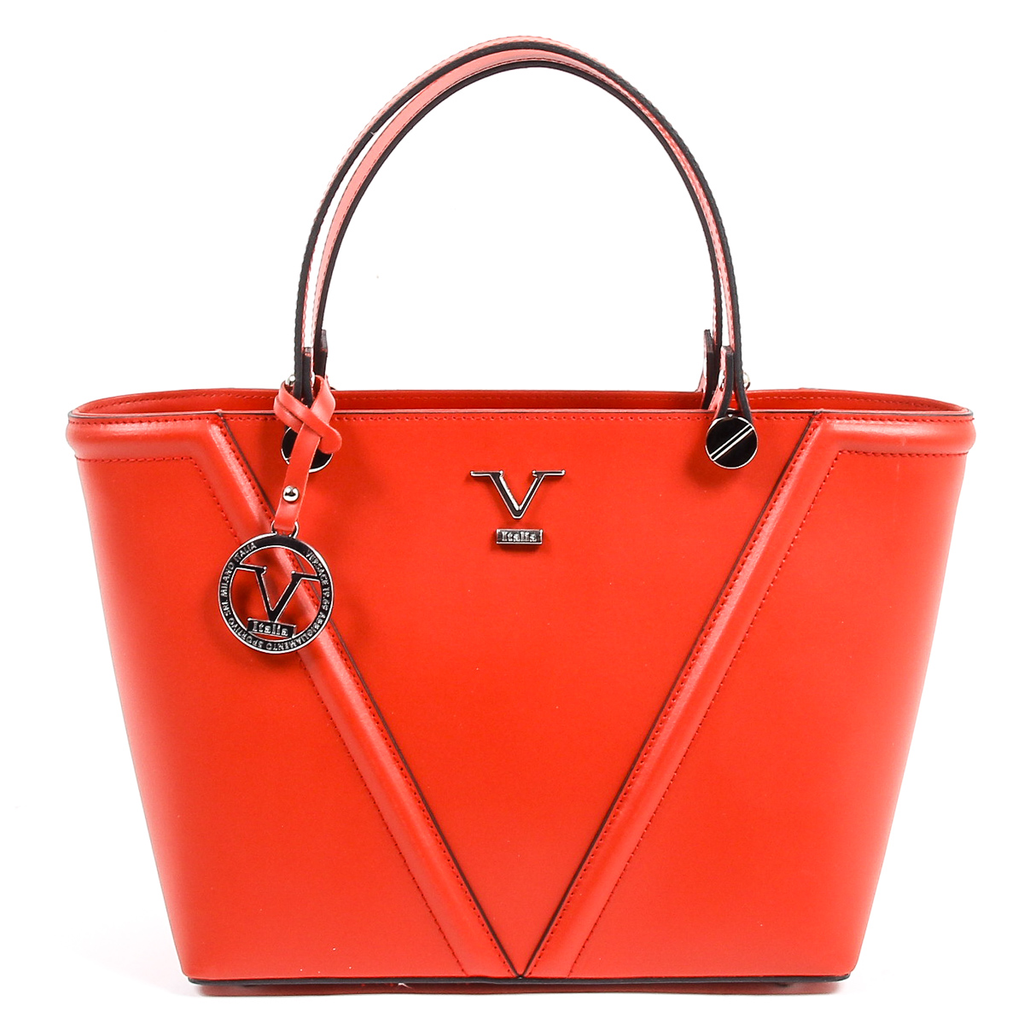 Bolso de mano para mujer V 1969 Italia V008-S RUGA ROSSO