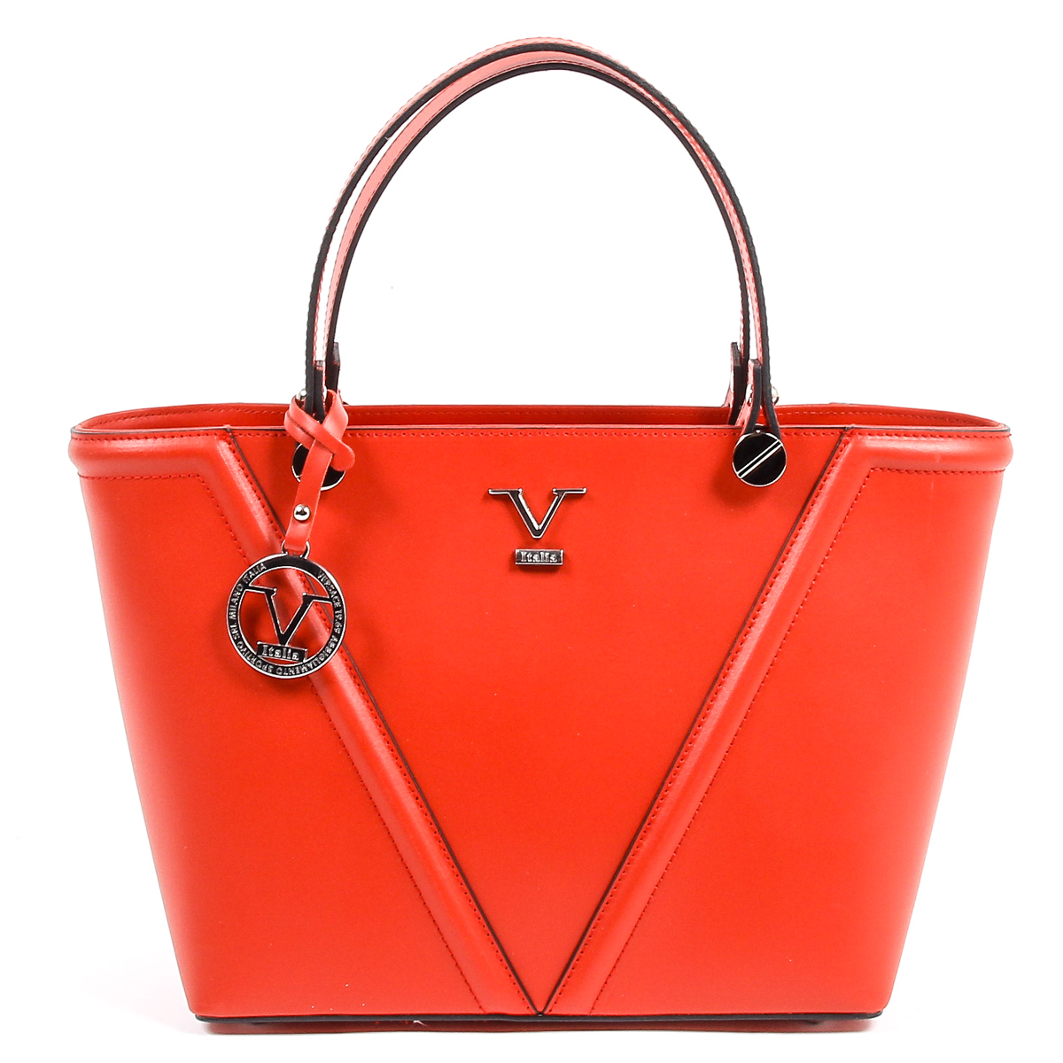 Bolso de mano para mujer V 1969 Italia V008-S RUGA ROSSO