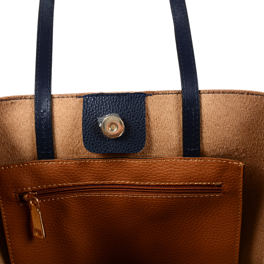 V 1969 Italia Womens Handbag Dark Blue GRANADA