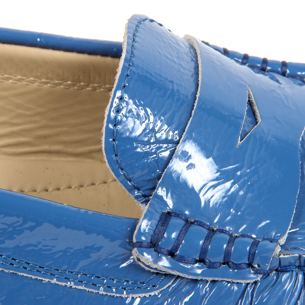 Mocasines Andrew Charles para mujer, color azul MAX