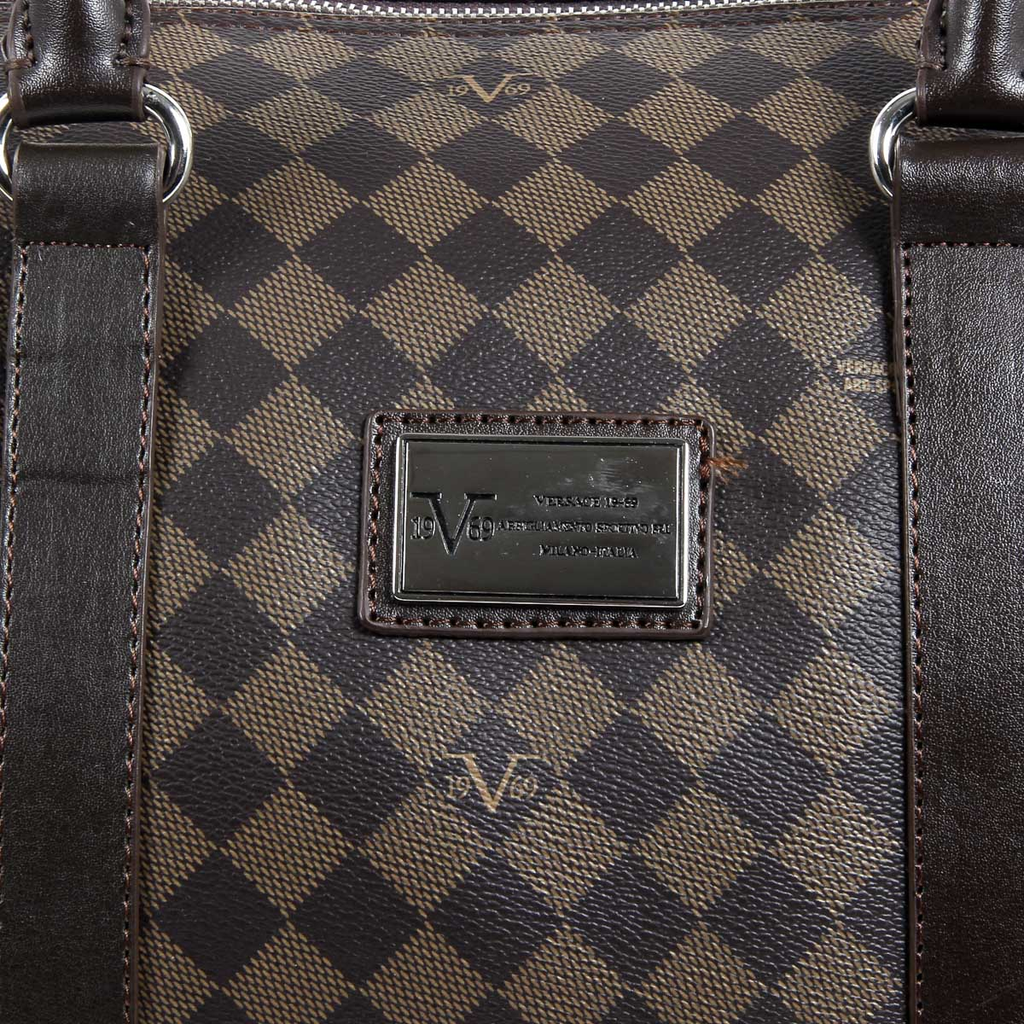 Bolso deportivo para hombre V 1969 Italia V1969015 CAFÉ CAFÉ