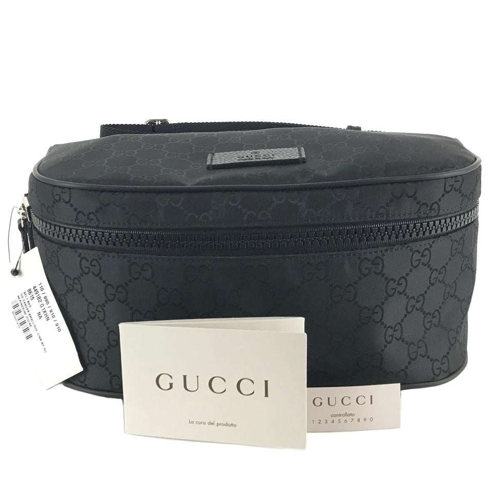 Riñonera Gucci negra