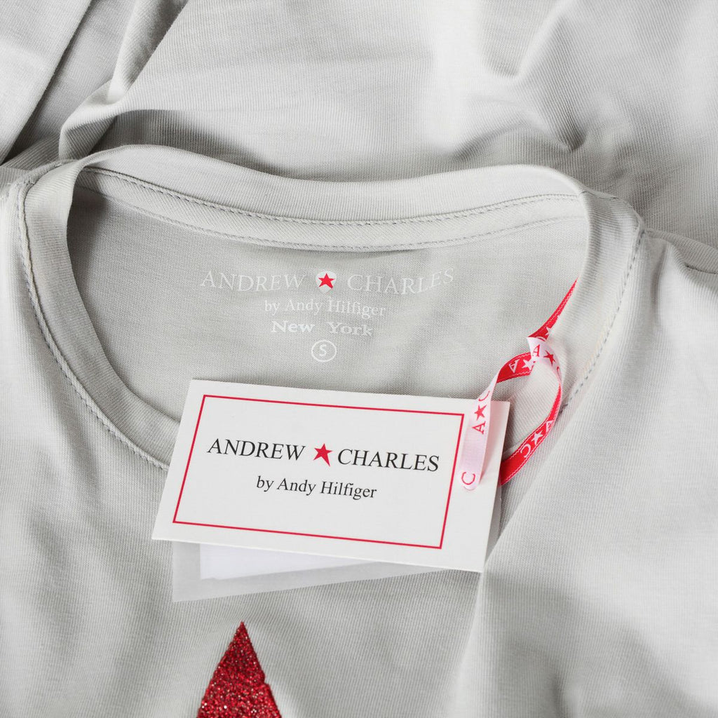Camiseta de manga larga para mujer Andrew Charles By Andy Hilfiger TS602 031002 FENIX GRIS CLARO S8