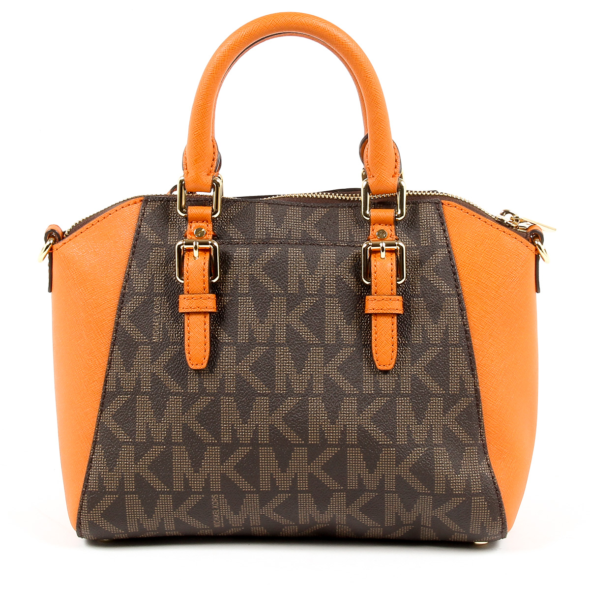 Michael Kors Womens Handbag CIARA 35S7GC6M8B BROWN TANG