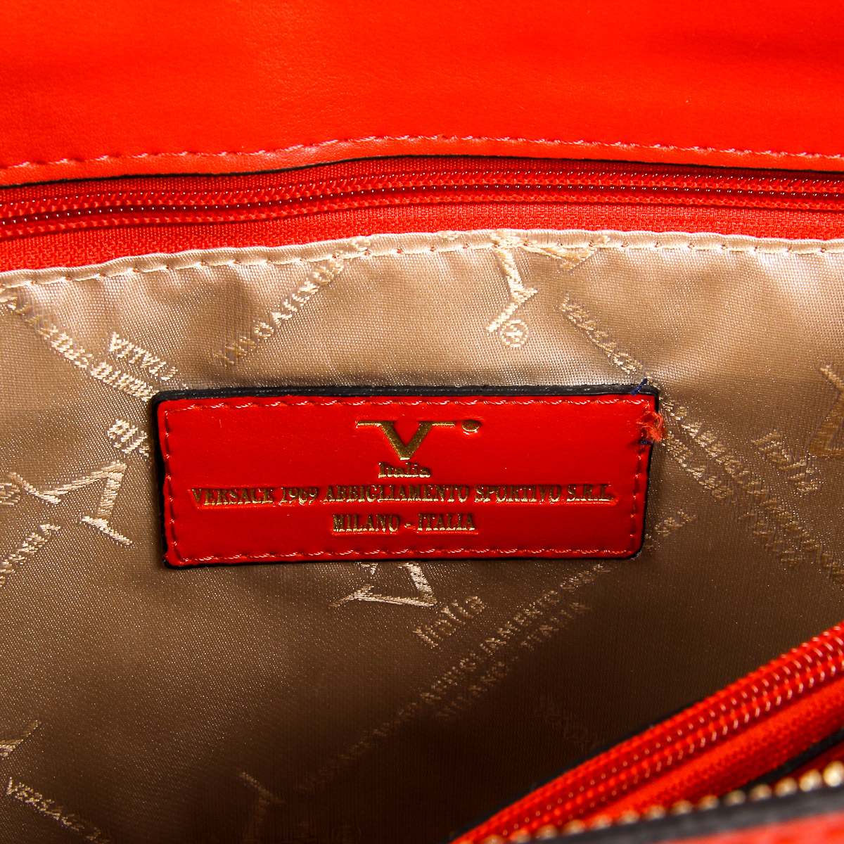 V 1969 Italia Womens Handbag Red CLELIA