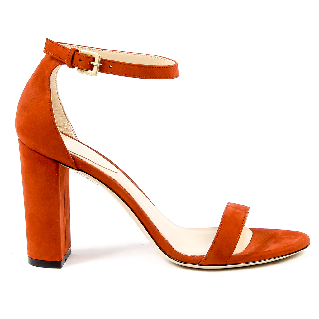 Andrew Charles Womens Sandal Red EMMA