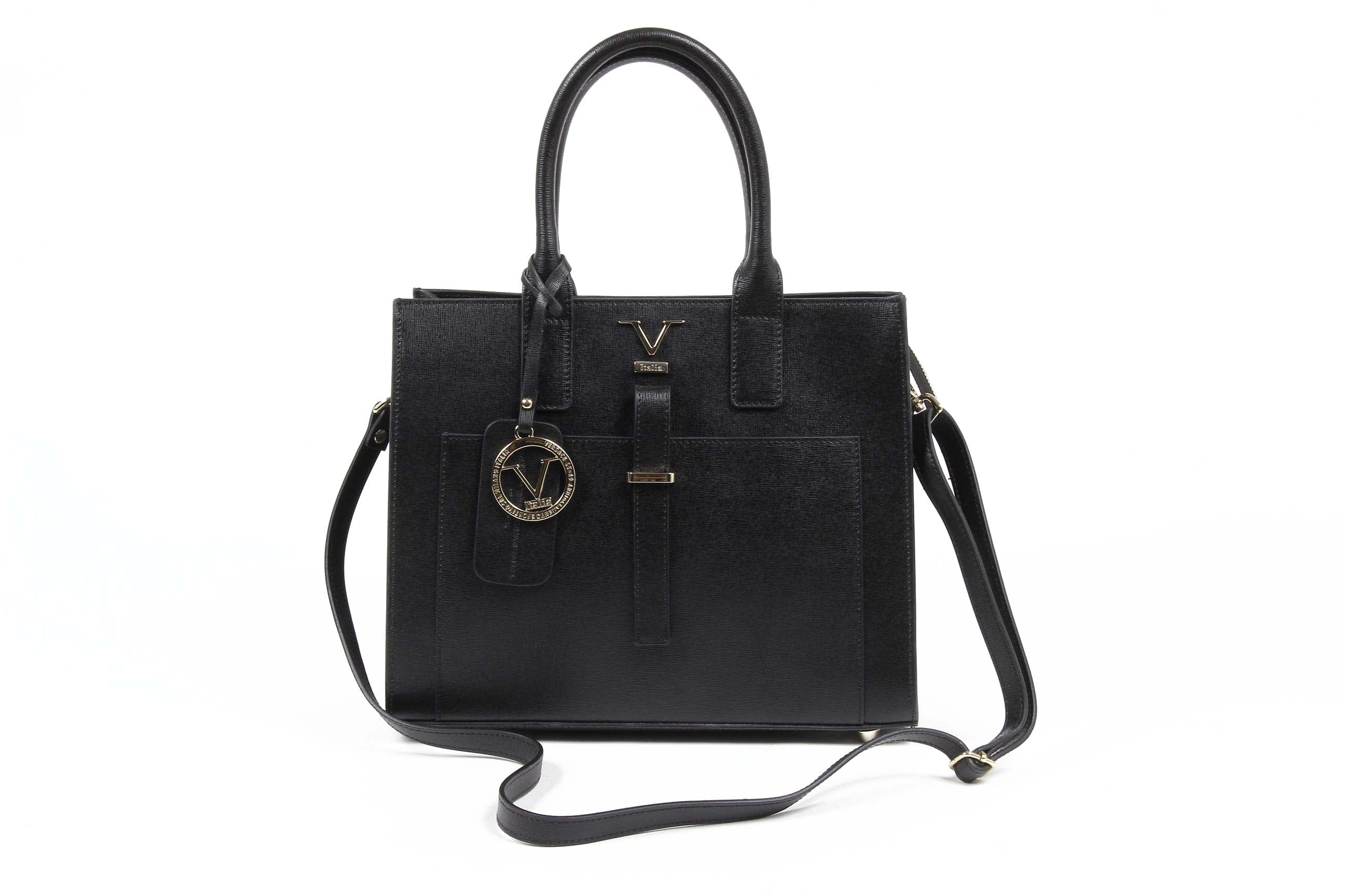 Bolso Mujer V 1969 Italia V006 SAFFIANO NERO