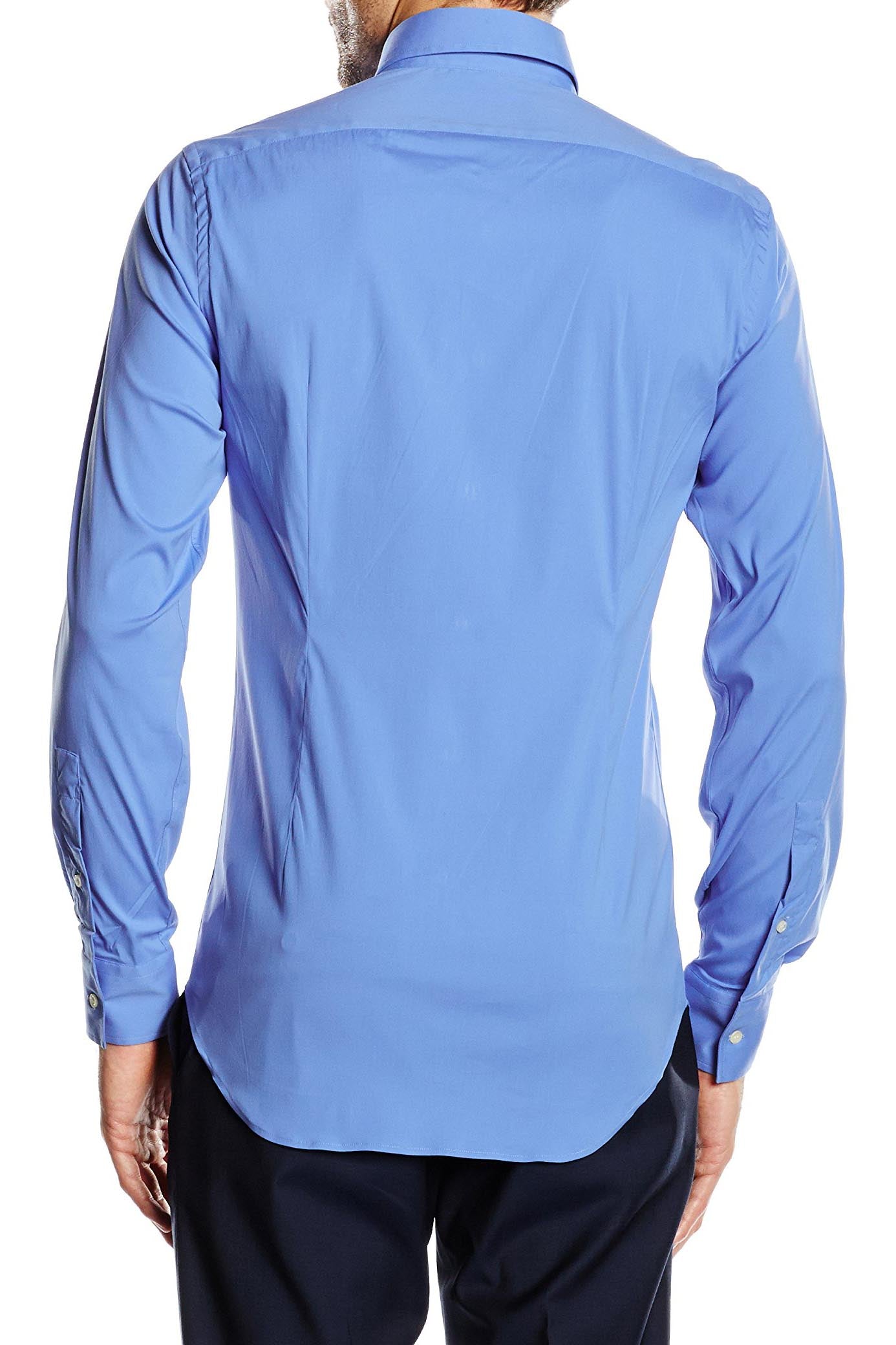 Camisa de cuello abotonado ajustada para hombre V 1969 Italia SBD32