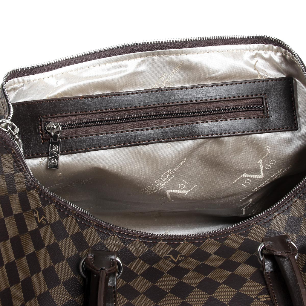 Bolso deportivo para hombre V 1969 Italia V1969015 CAFÉ CAFÉ