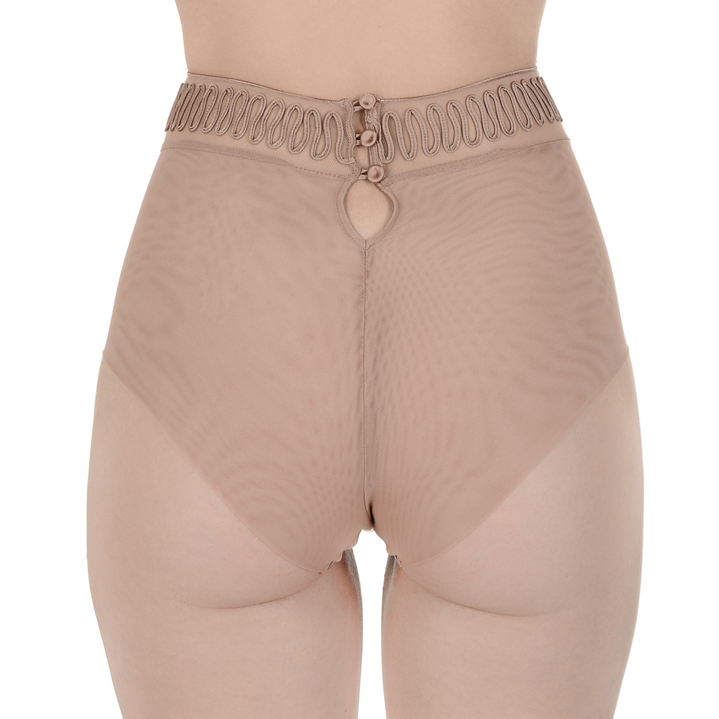 La Perla Top para mujer enagua beige