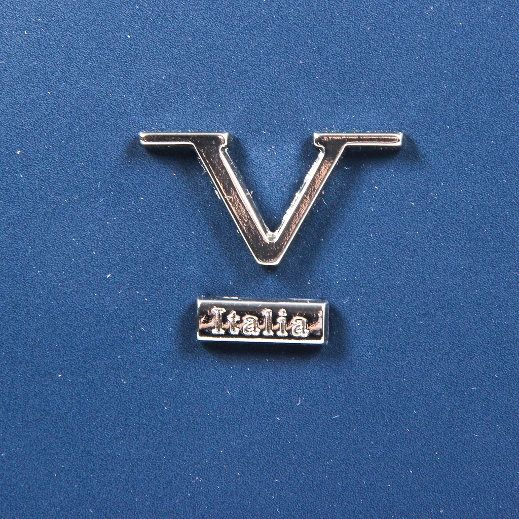 Bolso de mano para mujer V 1969 Italia V003-S RUGA BLU