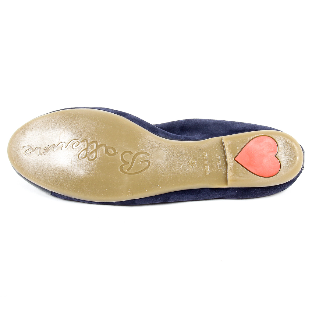 V 1969 Italia Womens Soft Ballerina Blue PAMELA
