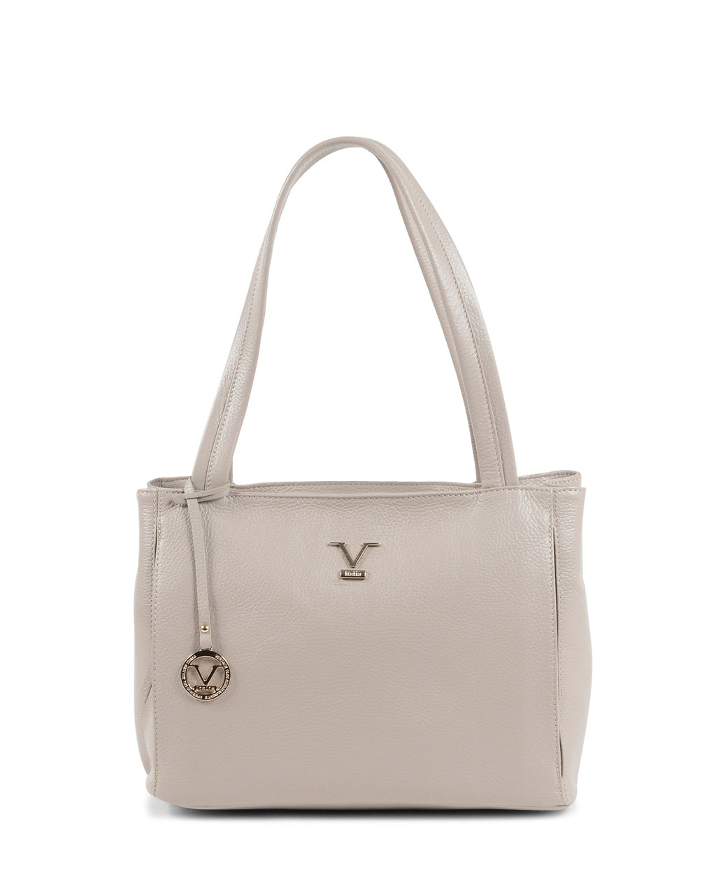 Bolso de mano para mujer V Italia color topo VE0792 MARMO