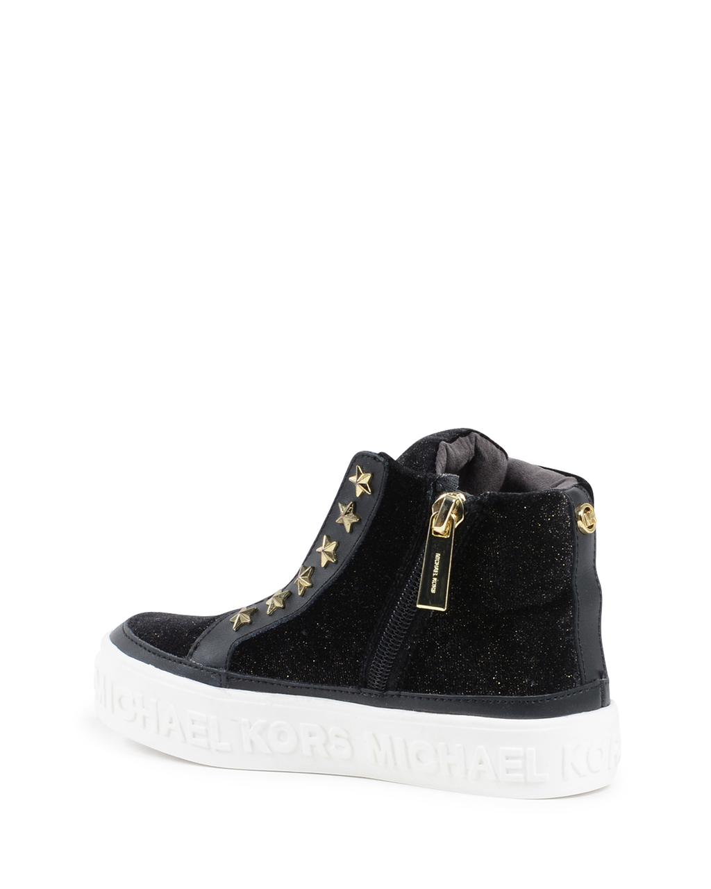 Michael Kors Zapatillas altas para niña negras ZIA LEMON ROCK BLACK