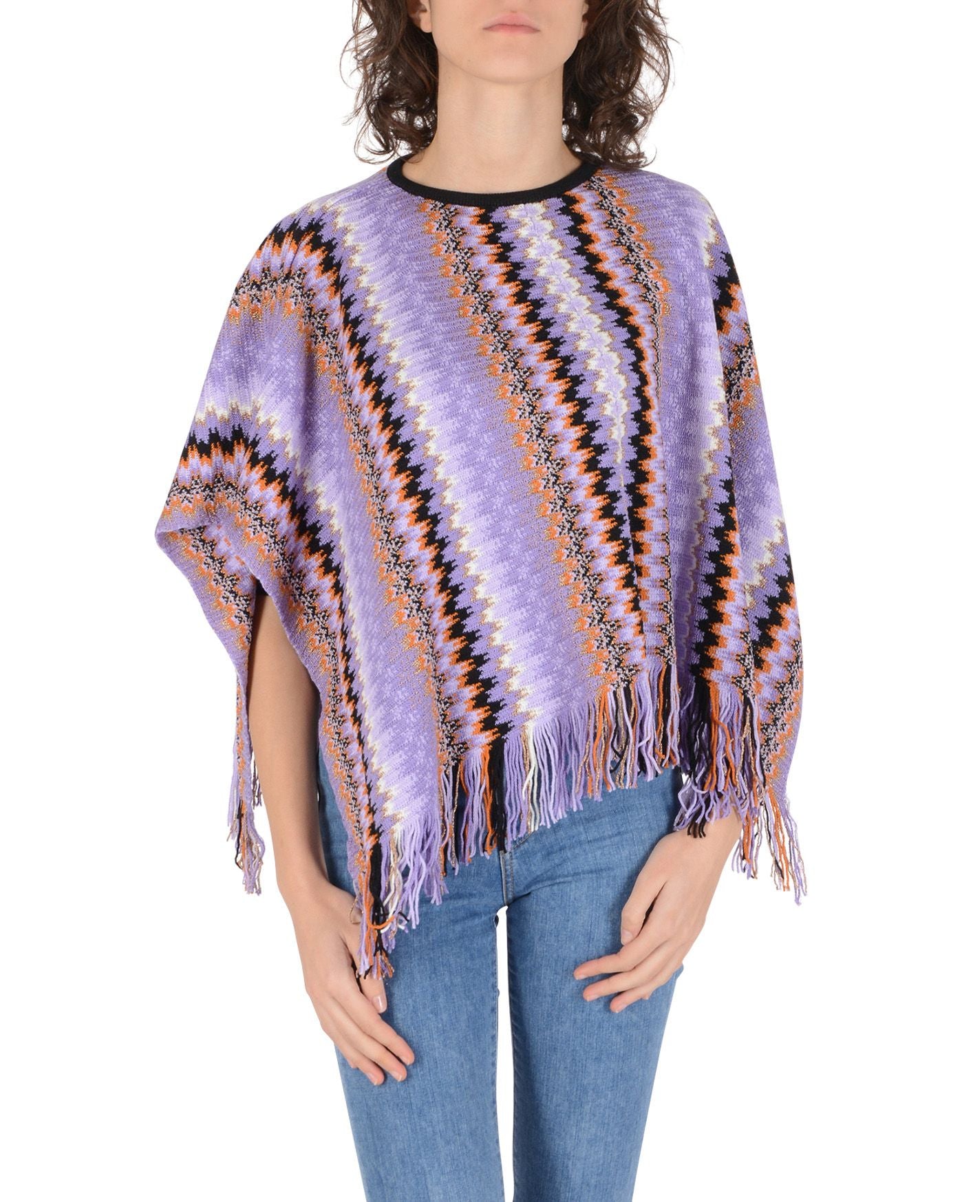 Poncho Missoni Mujer Multicolor POB1WMD61030003