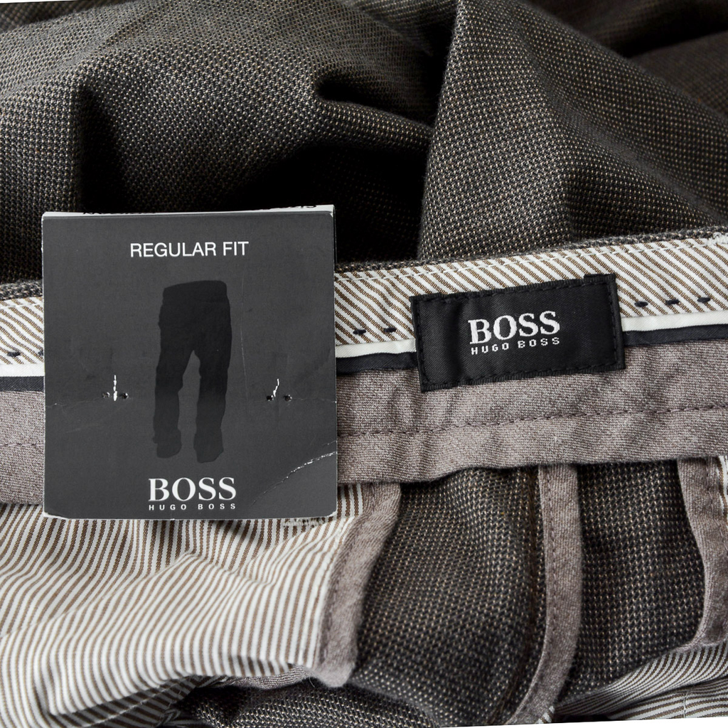 Pantalones Hugo Boss para hombre gris CRIGAN