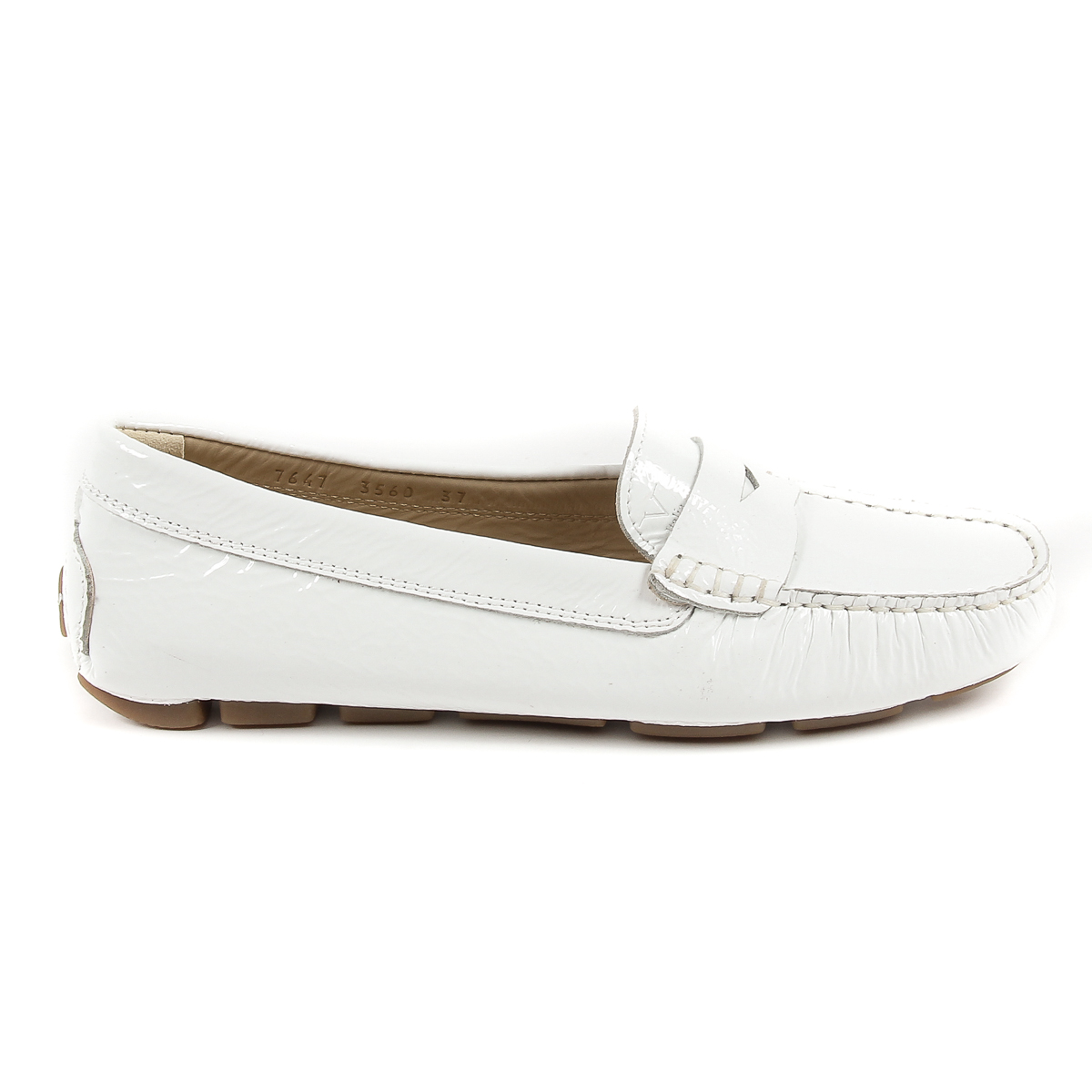 V 1969 Italia Womens Loafer White AMALFI