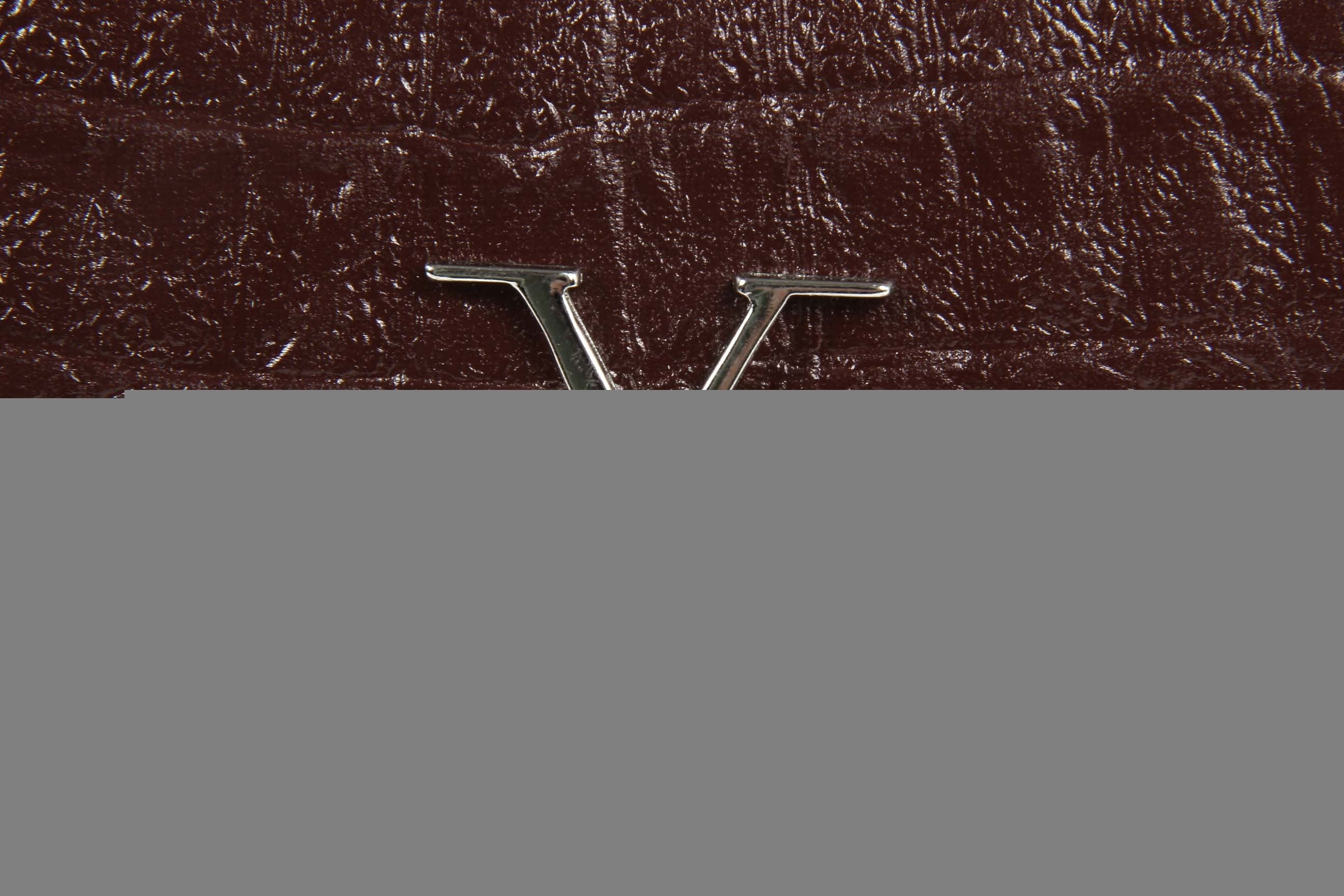 Bolso de mano para mujer V 1969 Italia ARC04 PELAGIA COCCO BORDEAUX