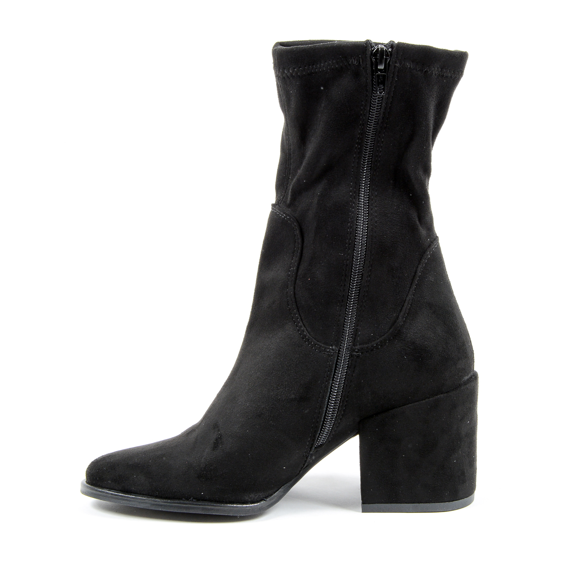 Andrew Charles Womens Short Boot Black JONI
