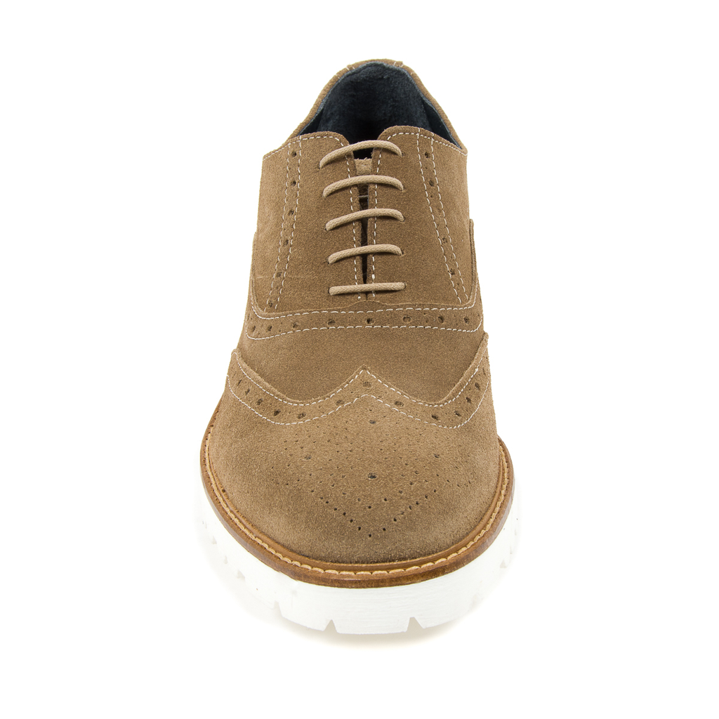 Andrew Charles - Zapatos brogue para hombre color topo LUIS