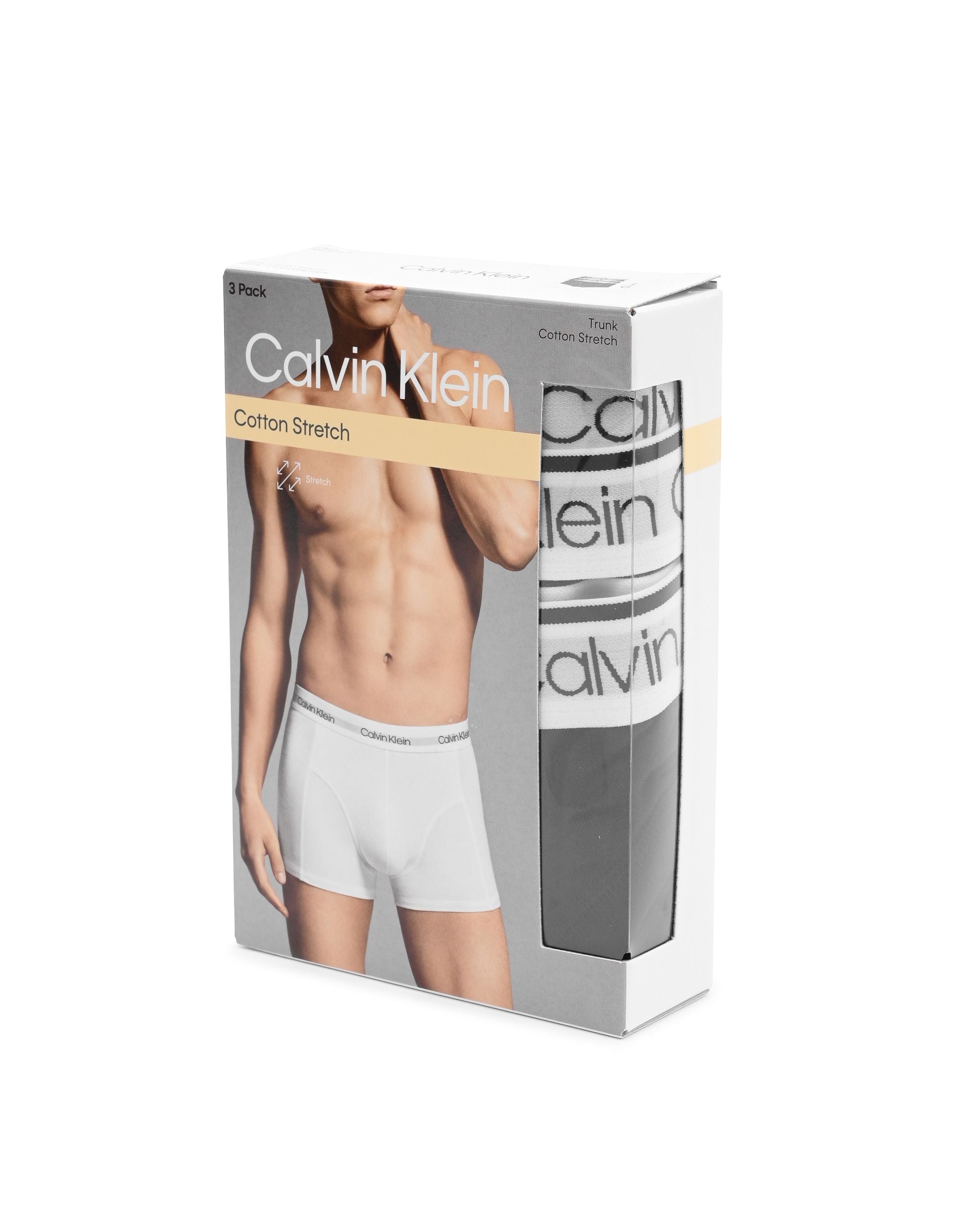 Calvin Klein Men 3 Pack Boxer Trunk 000NP2475A99E
