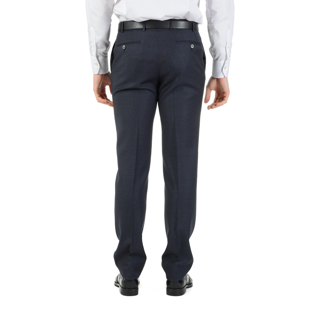 Corneliani Mens Suit Long Sleeves Dark Grey Super 110's