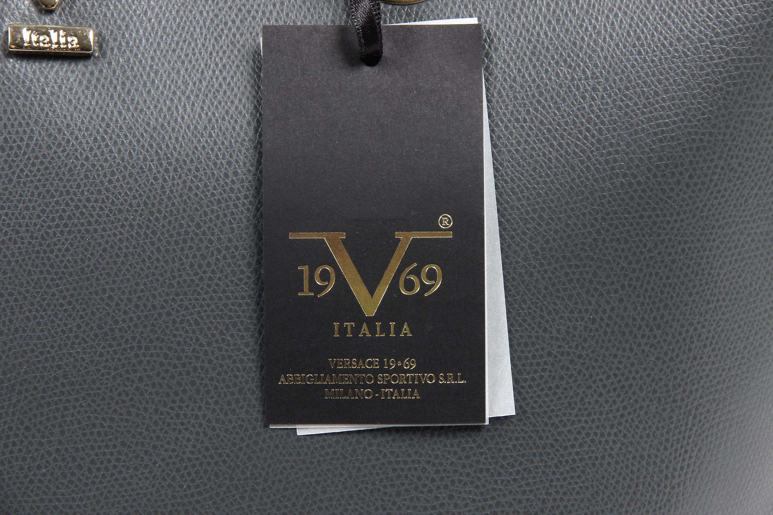 V 1969 Italia Bolso Mujer V009 SAFFIANO GRIGIO