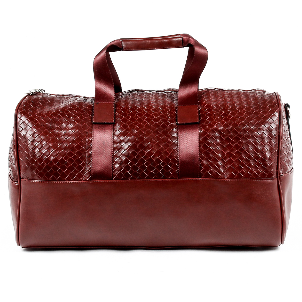 Bolso de mano para hombre V 1969 Italia, color rojo oscuro, JEFF