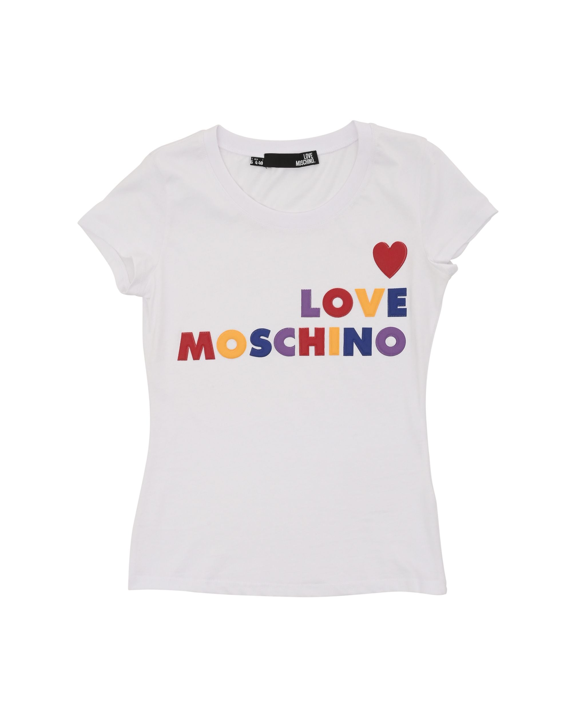 Camiseta de mujer Love Moschino W 4 B19 5B M 4083 A00 BLANCO ÓPTICO
