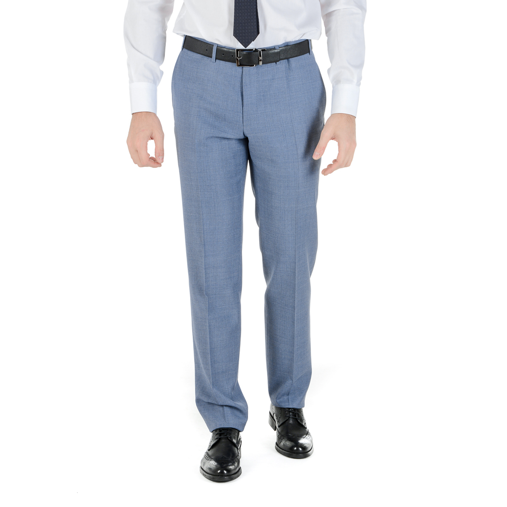 Canali Mens Suit Long Sleeves Light Blue
