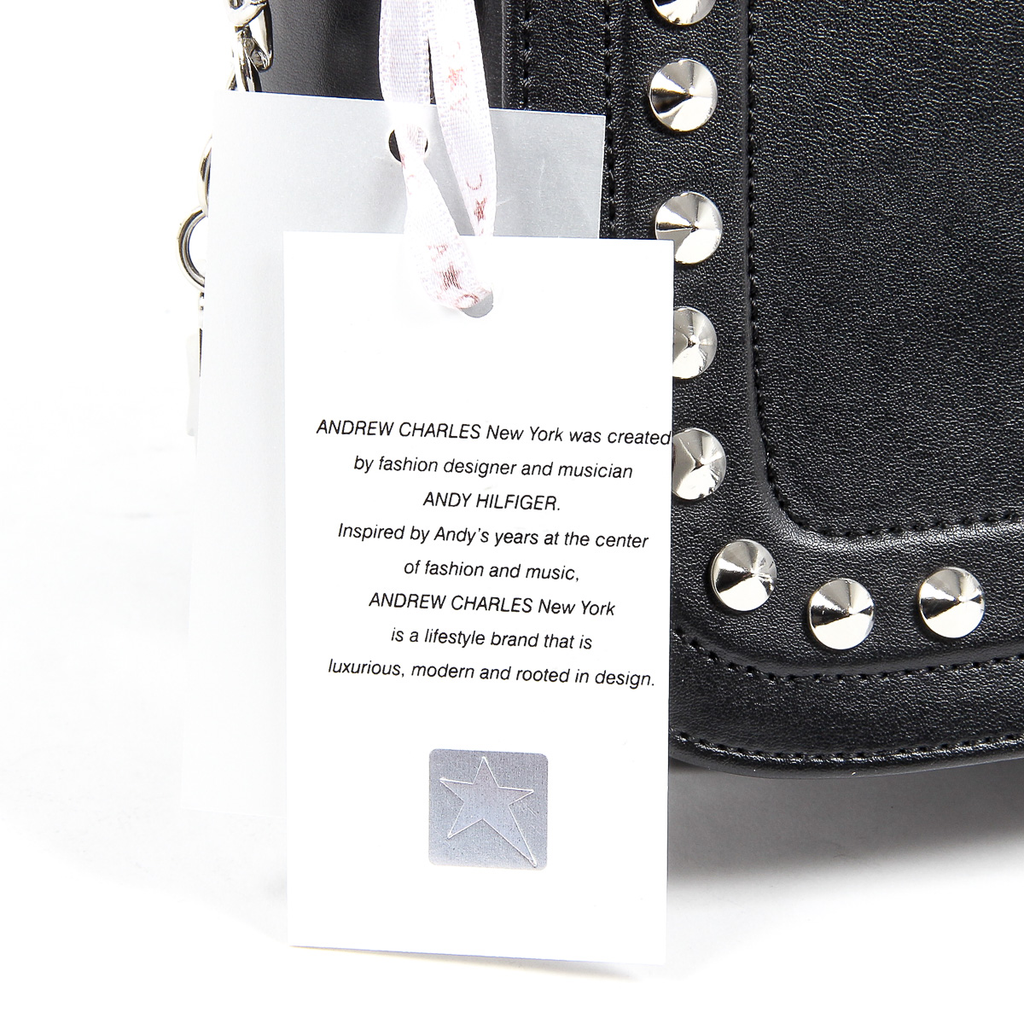 Bolso de mano Andrew Charles para mujer, color negro, SKYLA