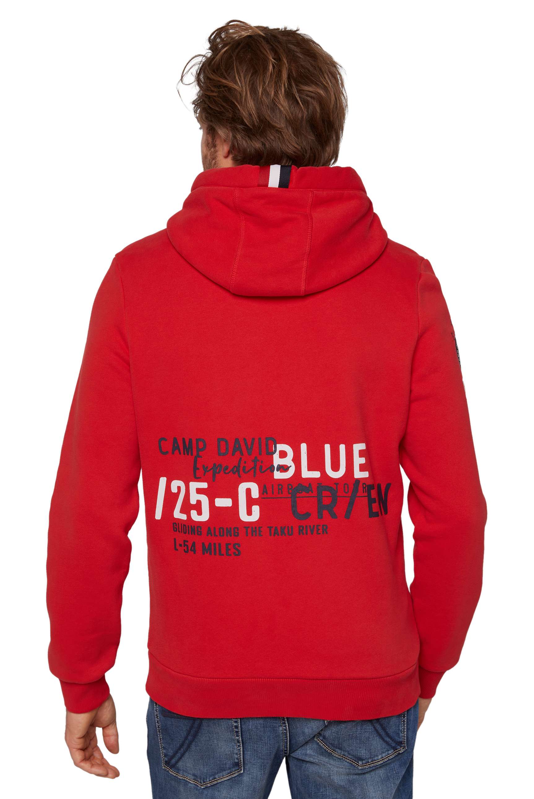 Sudadera con capucha para hombre Camp David