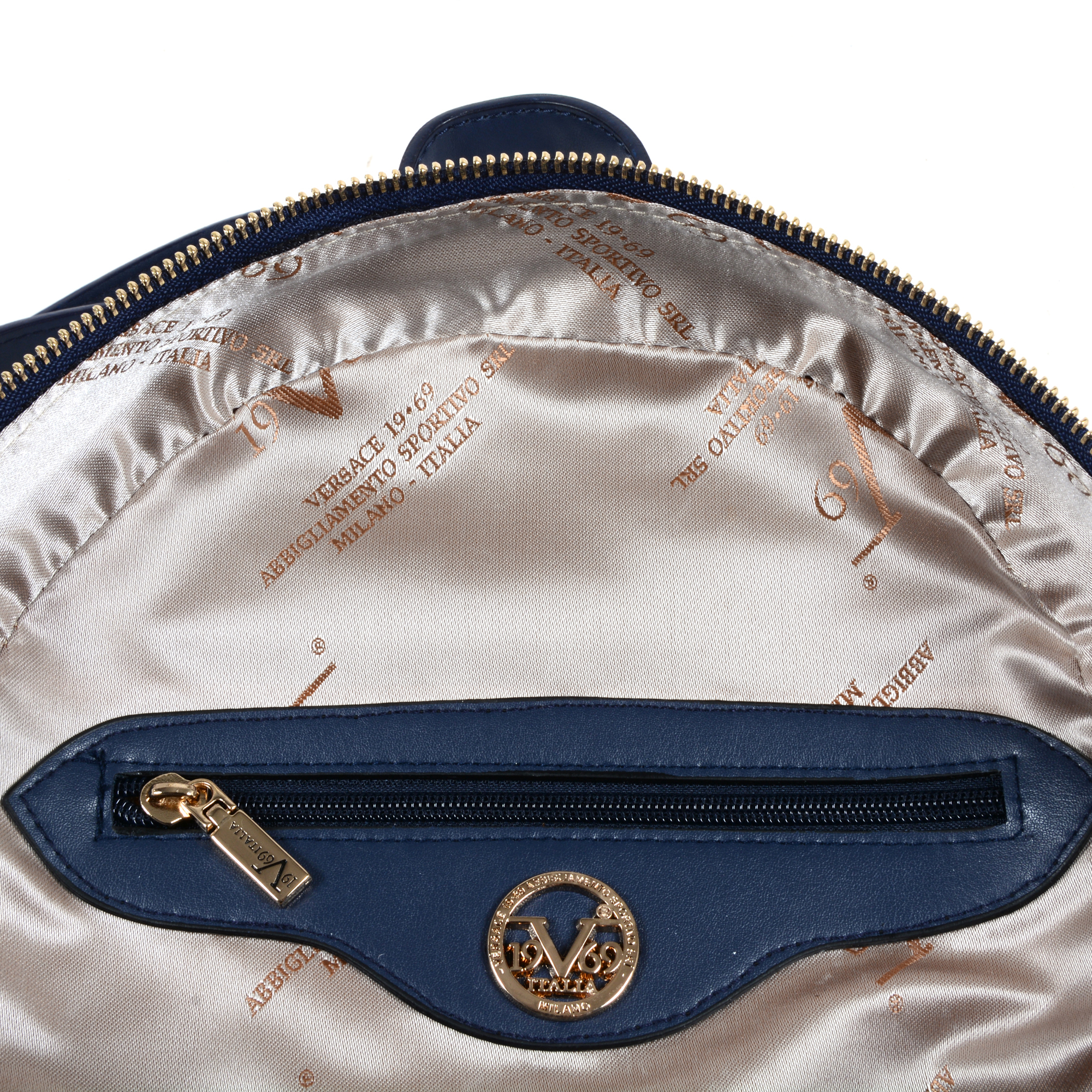 V 1969 Italia Womens Backpack Dark Blue SANTORINI
