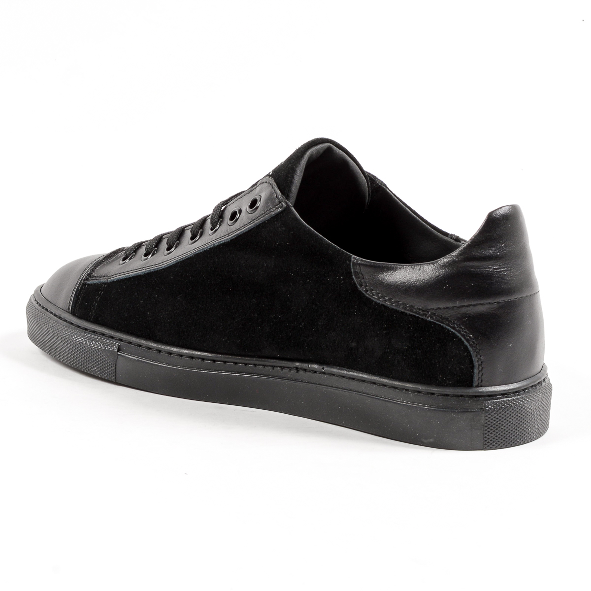 Andrew Charles Mens Sneaker Black TOM